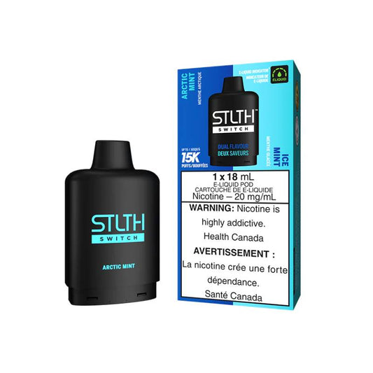 STLTH SWITCH POD - ARCTIC MINT & MINT ICE, 18ML