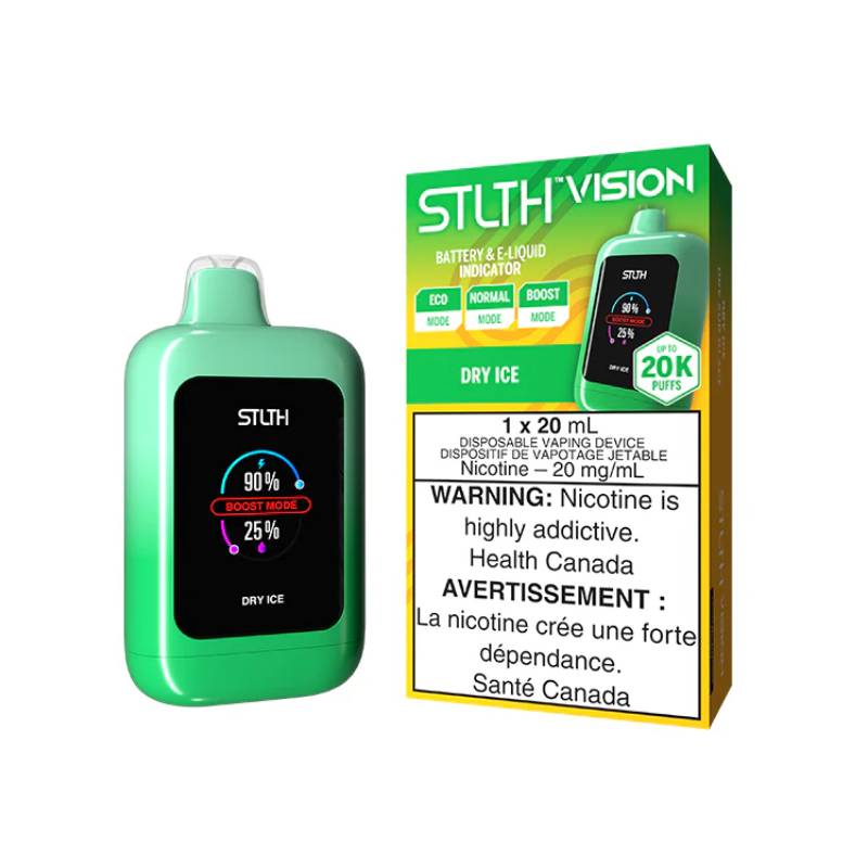 STLTH - VISION DRY ICE 20K DISPOSABLE VAPE, 20ML