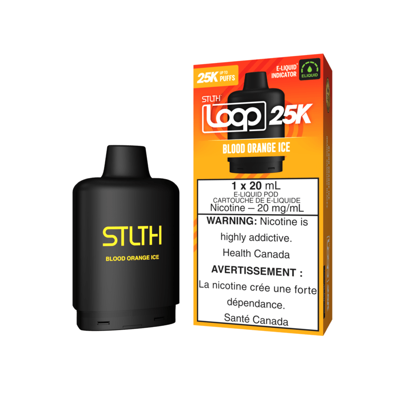 STLTH LOOP 25K POD PACK - BLOOD ORANGE ICE