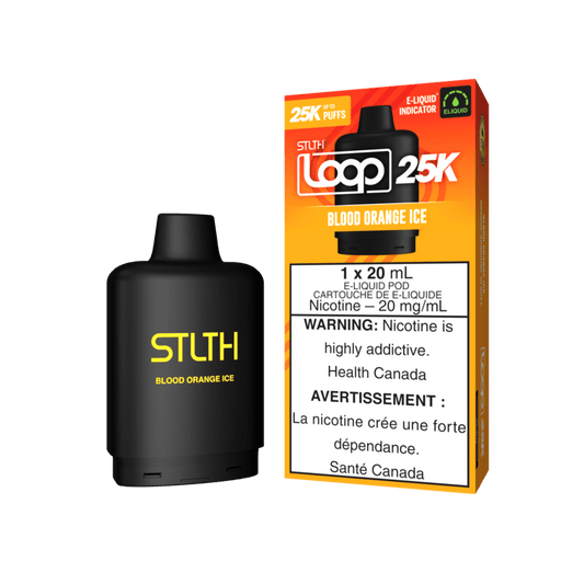 STLTH LOOP 25K POD PACK - BLOOD ORANGE ICE | Buy Online | Best Vaping Experience | Long-Lasting Flavor & Performance