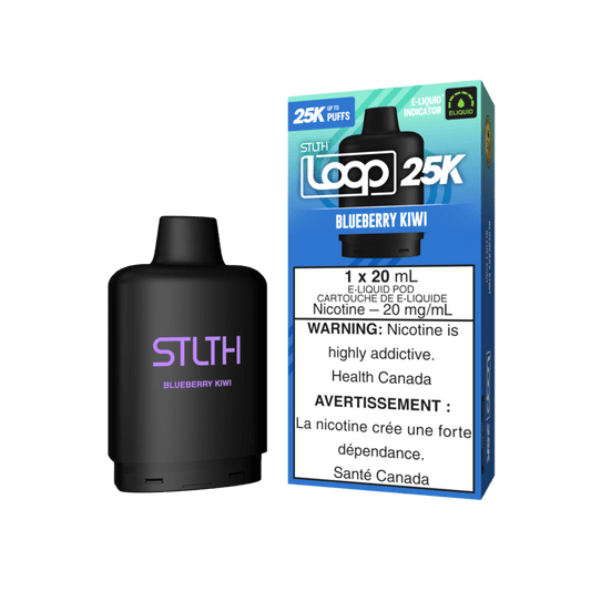 STLTH LOOP 25K POD PACK - BLUEBERRY KIWI | Buy Online | Best Vaping Experience | Long-Lasting Flavor & Performance