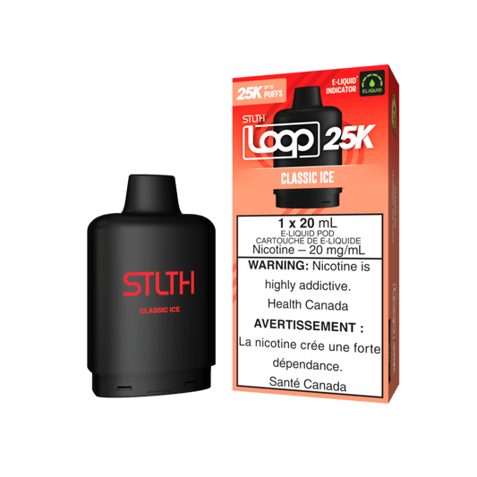 STLTH LOOP 25K POD PACK - CLASSIC ICE | Buy Online | Best Vaping Experience | Long-Lasting Flavor & Performance