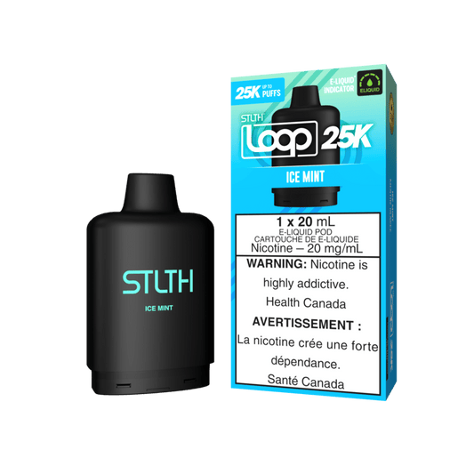 STLTH LOOP 25K POD PACK - ICE MINT | Buy Online | Best Vaping Experience | Long-Lasting Flavor & Performance