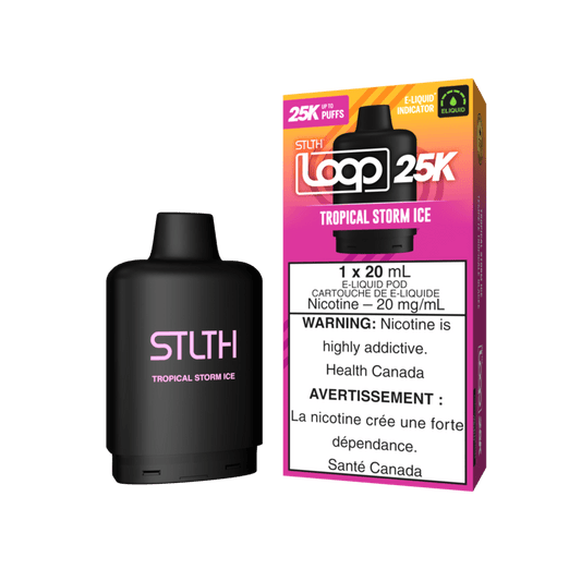 STLTH LOOP 25K POD PACK - TROPICAL STORM ICE | Buy Online | Best Vaping Experience | Long-Lasting Flavor & Performance