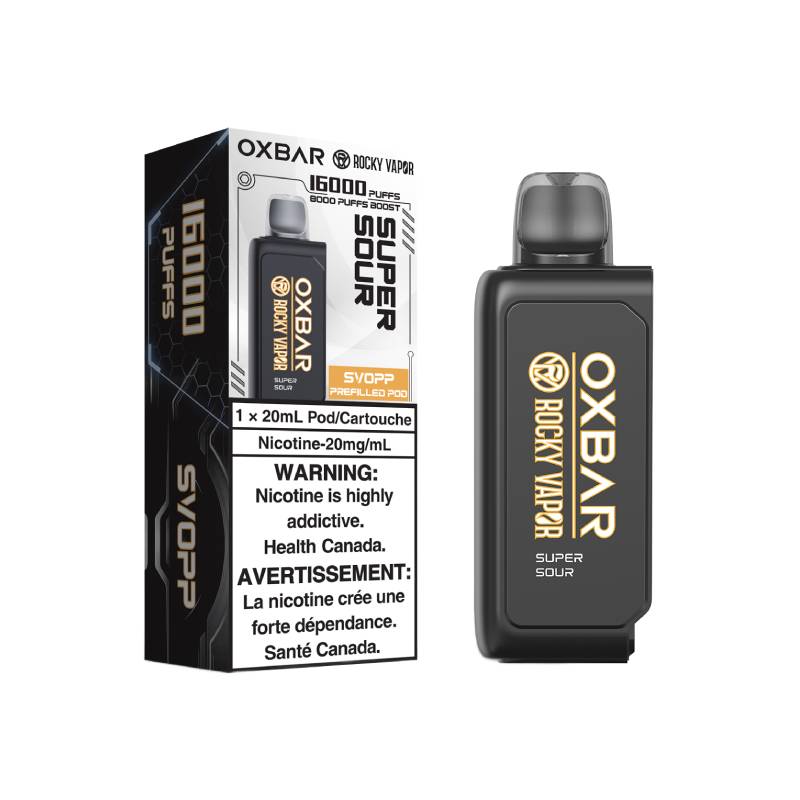 OXBAR SVOPP 16K POD - SUPER SOUR, 20ML | Buy Online | Best Vaping Experience | Long-Lasting Flavor & Performance