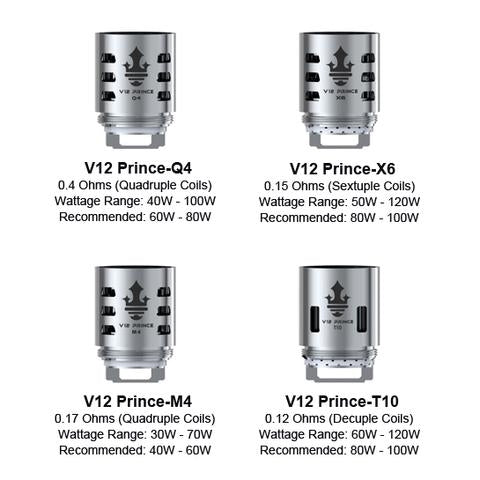 SMOK TFV12 PRINCE TANK REPLACEMENT COILS