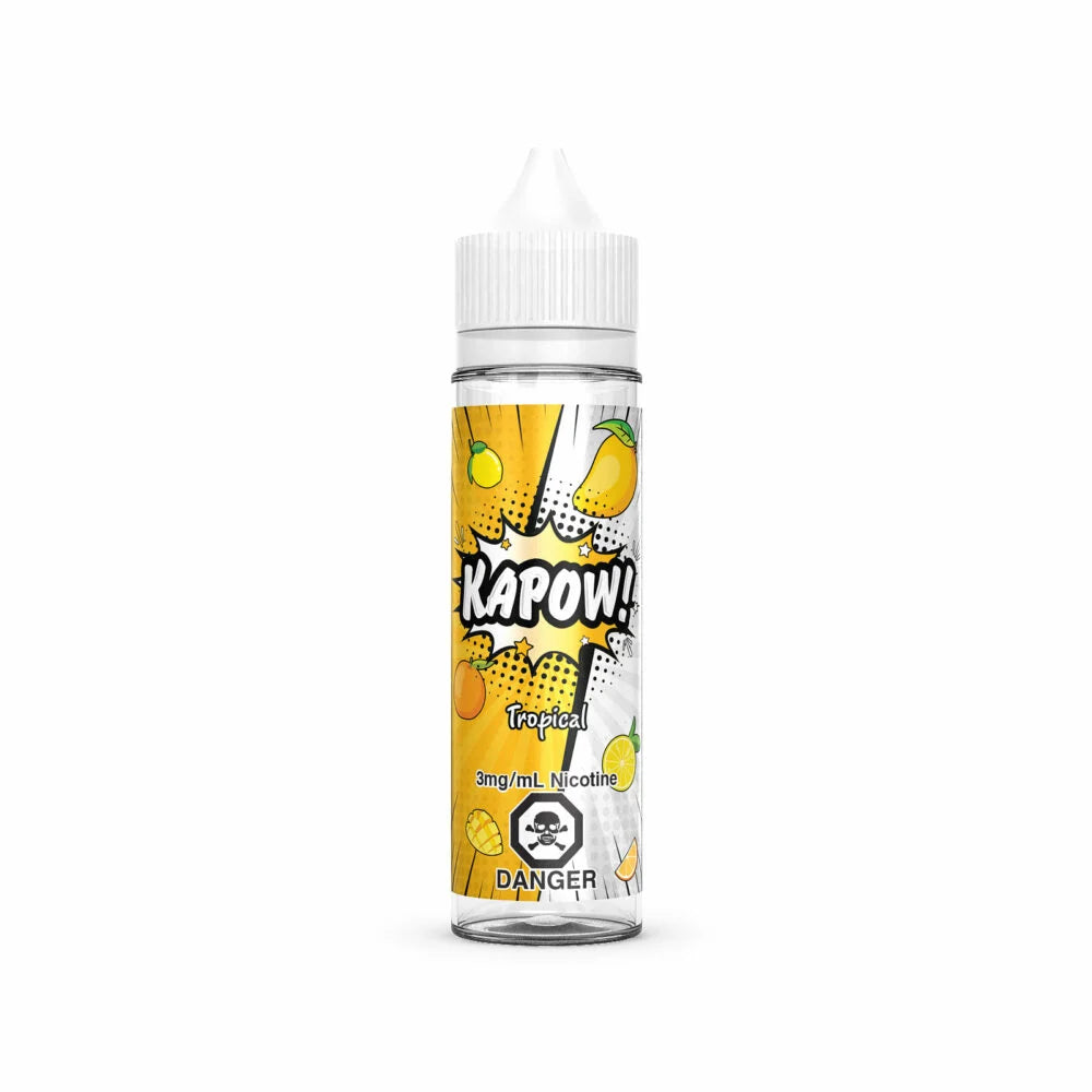 KAPOW E-LIQUID - TROPICAL  | Buy Online | Best Vaping Experience | Long-Lasting Flavor & Performance