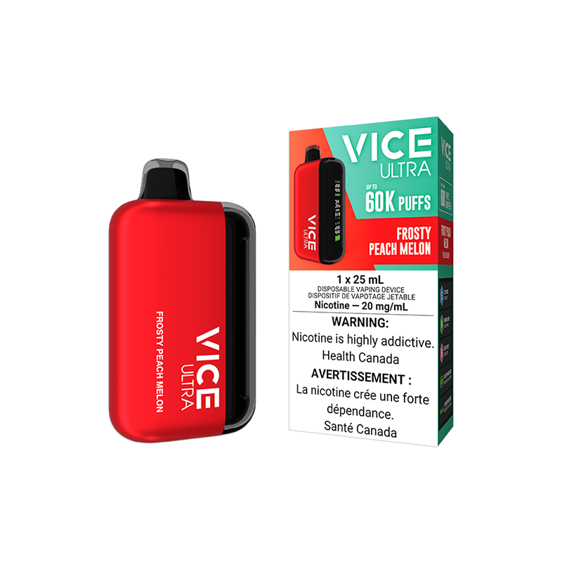 VICE ULTRA 60K DISPOSABLE - FROSTY PEACH MELON