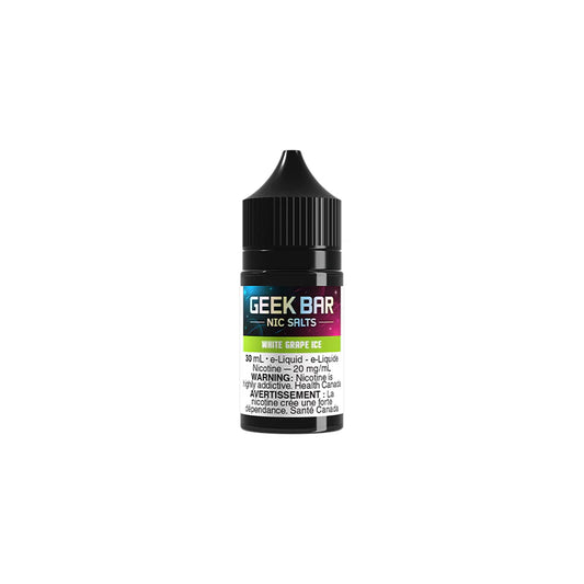 Geek Bar e-liquid bottle on a white background
