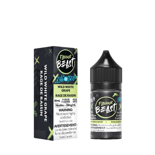 FLAVOUR BEAST WILD WHITE GRAPE SALTS E-LIQUID