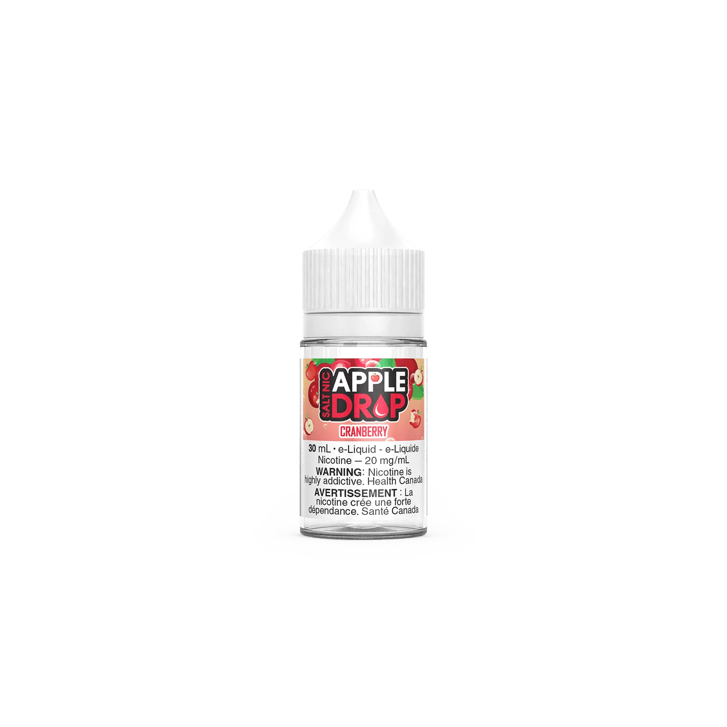 Apple Drop Salt E-Liquid - Cranberry 