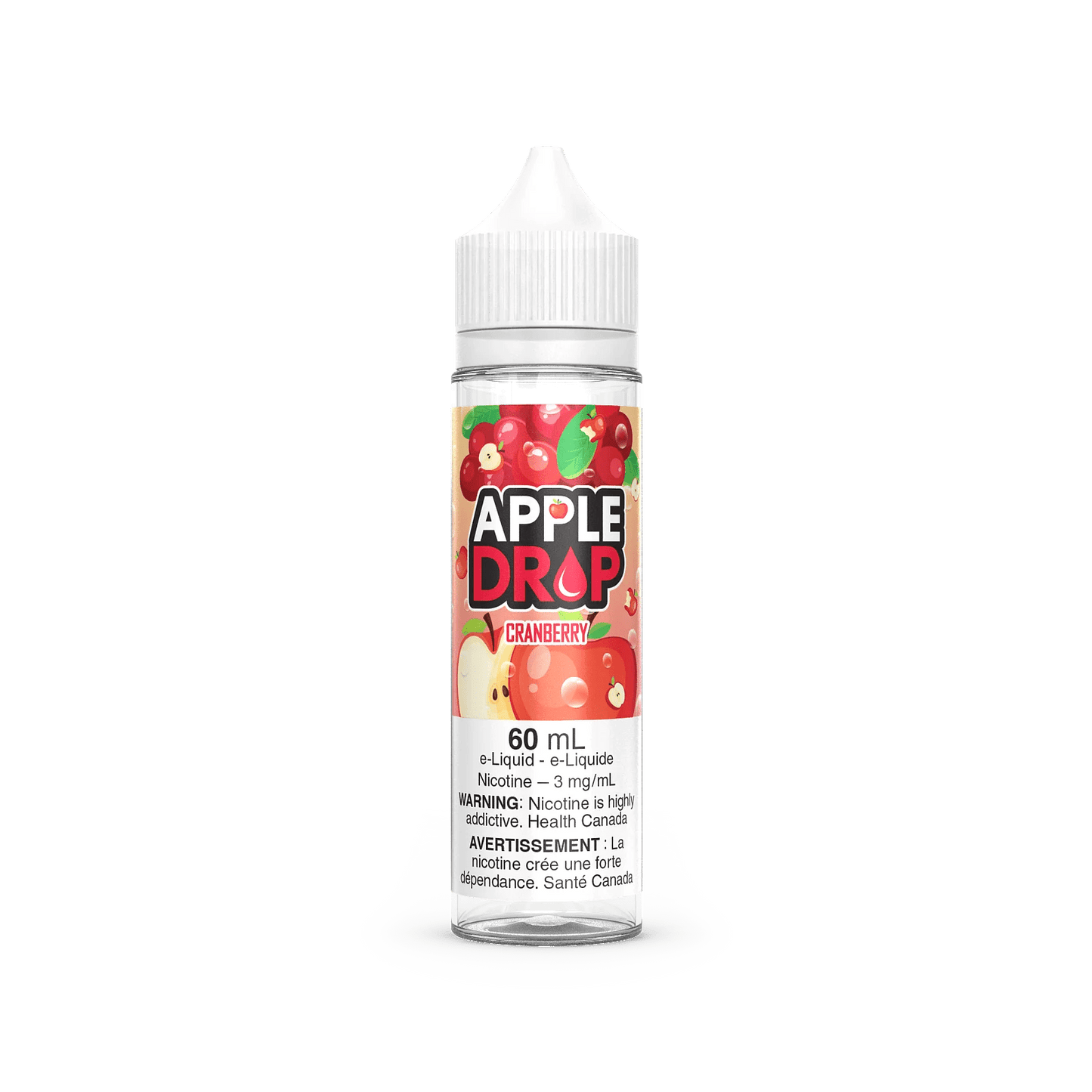 Apple Drop Freebase E-Liquid - Cranberry 