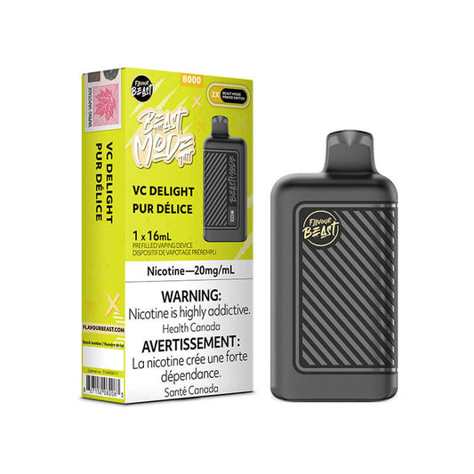 FLAVOUR BEAST BEAST MODE 8000 VC DELIGHT | Buy Online | Best Vaping Experience | Long-Lasting Flavor & Performance