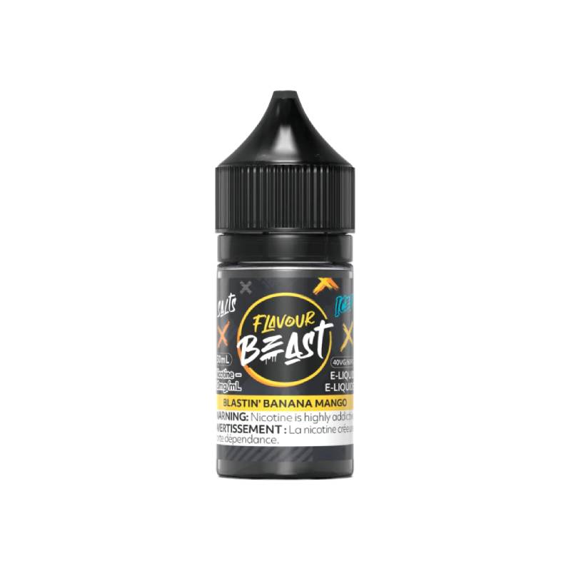 FLAVOUR BEAST BLASTIN' BANANA MANGO SALTS E-LIQUID | Buy Online | Best Vaping Experience | Long-Lasting Flavor & Performance