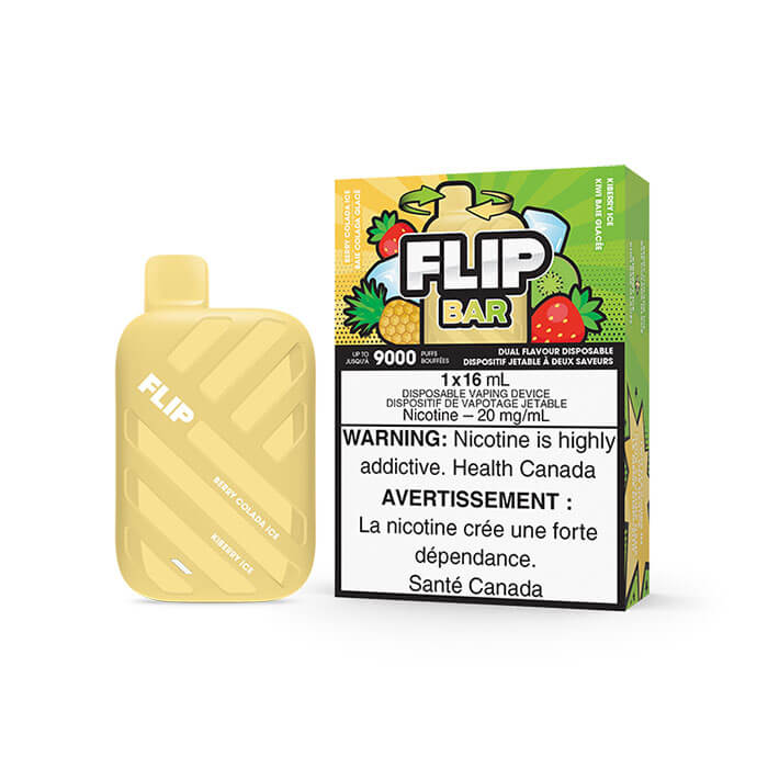 FLIP BAR BERRY COLADA ICE & KIBERRY ICE DISPOSABLE VAPE