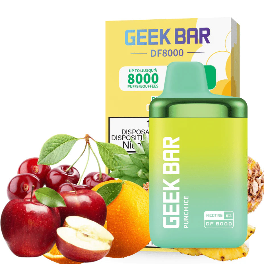 GEEK BAR DF8000 DISPOSABLE - PUNCH ICE | Buy Online | Best Vaping Experience | Long-Lasting Flavor & Performance