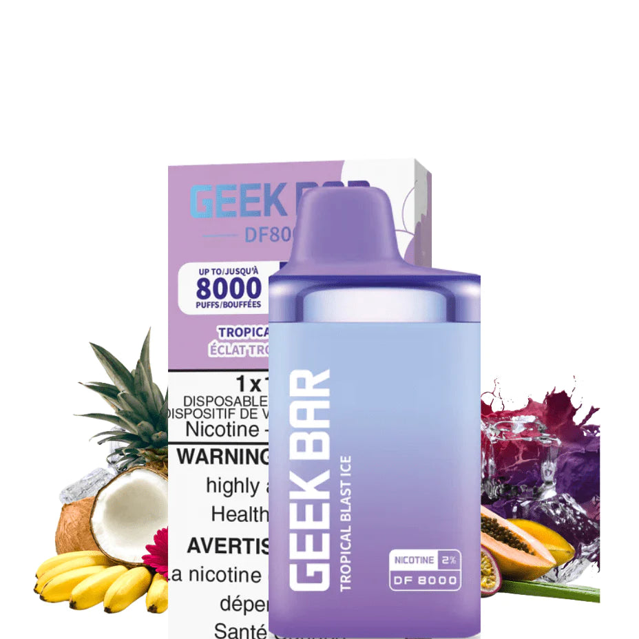 GEEK BAR DF8000 DISPOSABLE - TROPICAL BLAST ICE