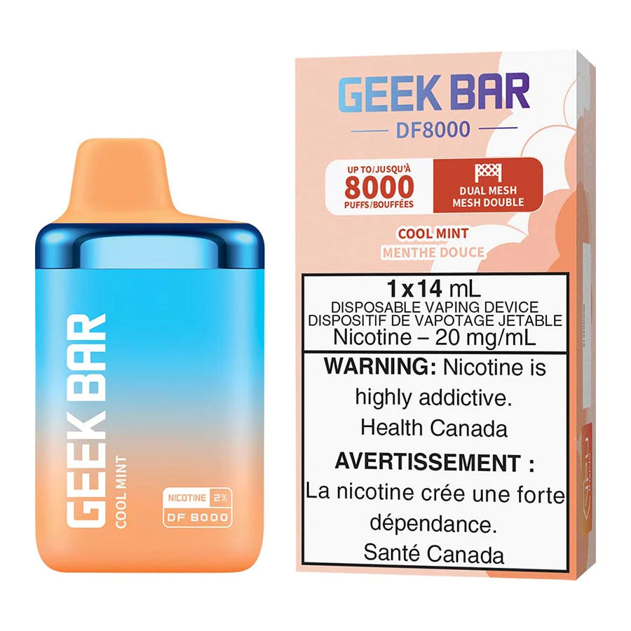 GEEK BAR DF8000 DISPOSABLE - COOL MINT | Buy Online | Best Vaping Experience | Long-Lasting Flavor & Performance