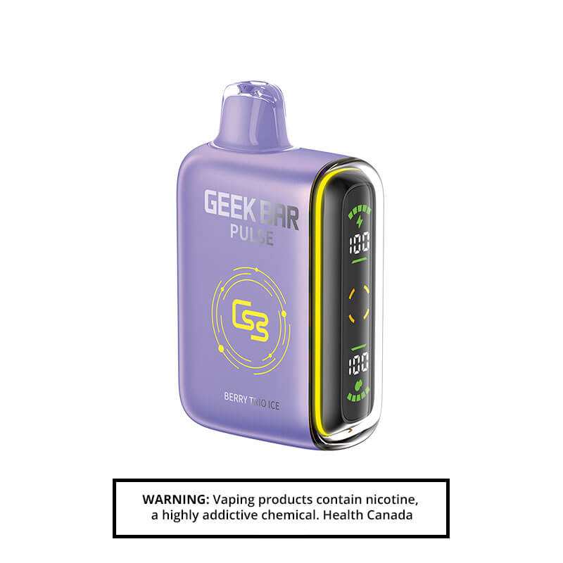 GEEK BAR PULSE 9000 PUFFS BERRY TRIO ICE DISPOSABLE VAPE | Buy Online | Best Vaping Experience | Long-Lasting Flavor & Performance