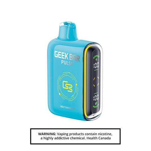 GEEK BAR PULSE 9000 PUFFS NECTARINE ICE DISPOSABLE VAPE