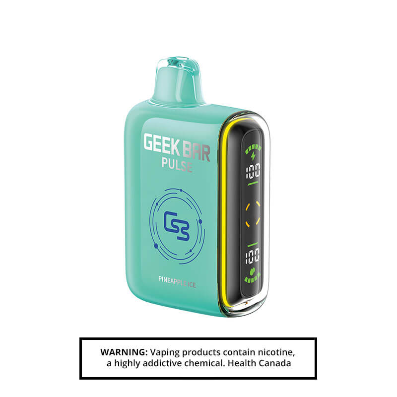 GEEK BAR PULSE 9000 PUFFS PINEAPPLE ICE DISPOSABLE VAPE