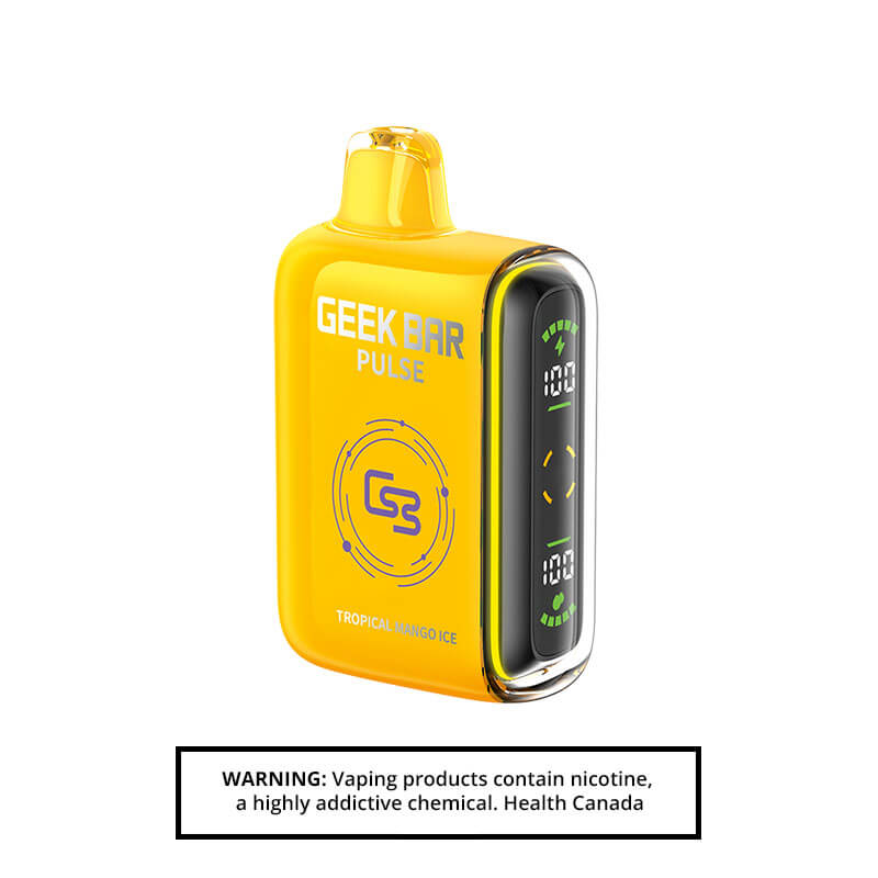 GEEK BAR PULSE 9000 PUFFS TROPICAL MANGO ICE DISPOSABLE VAPE