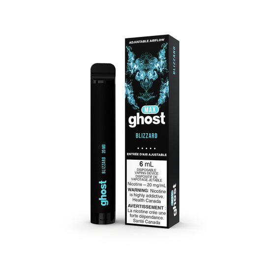 GHOST MAX DISPOSABLE - BLIZZARD | Buy Online | Best Vaping Experience | Long-Lasting Flavor & Performance