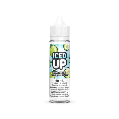 ICED UP E-LIQUID - GREEN APPLE | Buy Online | Best Vaping Experience | Long-Lasting Flavor & Performance