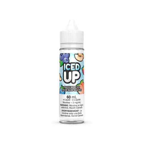 ICED UP E-LIQUID - PEACH BERRY | Buy Online | Best Vaping Experience | Long-Lasting Flavor & Performance