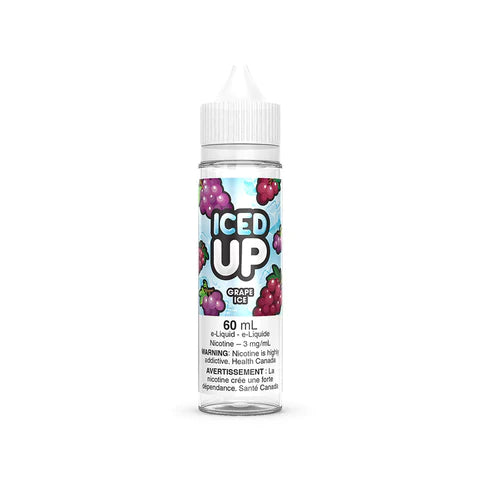 ICED UP E-LIQUID - GRAPE ICE | Buy Online | Best Vaping Experience | Long-Lasting Flavor & Performance