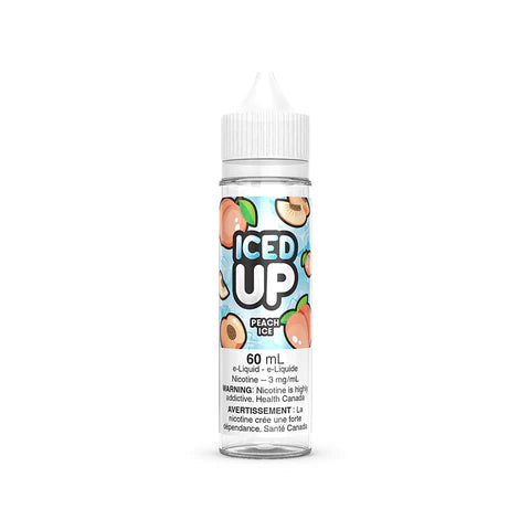 ICED UP E-LIQUID - PEACH ICE | Buy Online | Best Vaping Experience | Long-Lasting Flavor & Performance