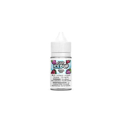 ICED UP SALT E-LIQUID - GRAPE ICE