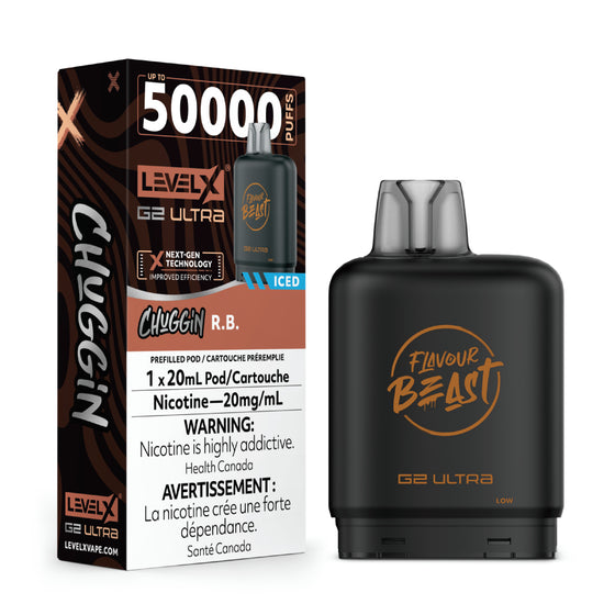 (CHUGGIN') R.B. (ICED) 20MG Level X Device by Flavour Beast