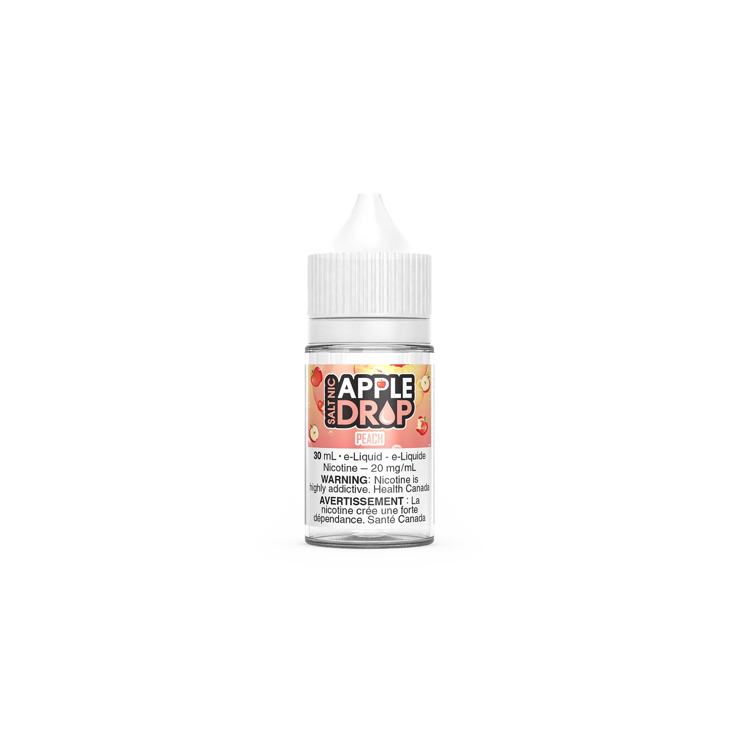 Apple Drop Salt E-Liquid - Peach  | Buy Online | Best Vaping Experience | Long-Lasting Flavor & Performance