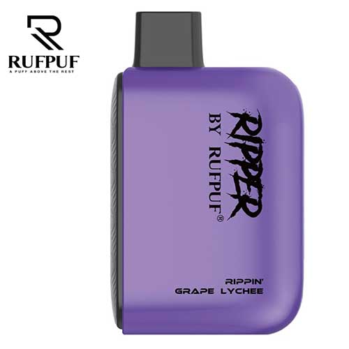 RUFPUF RIPPER 6000 DISPOSABLE - RIPPIN' GRAPE LYCHEE