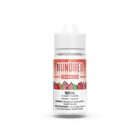 1HUNDRED E-LIQUID - STRAW MELON | Buy Online | Best Vaping Experience | Long-Lasting Flavor & Performance