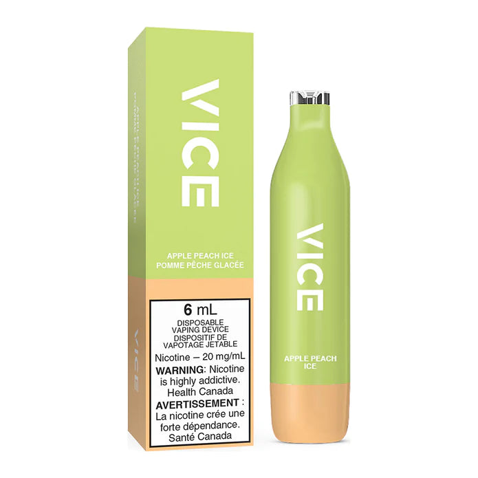 VICE 2500 DISPOSABLE - APPLE PEACH ICE | Buy Online | Best Vaping Experience | Long-Lasting Flavor & Performance