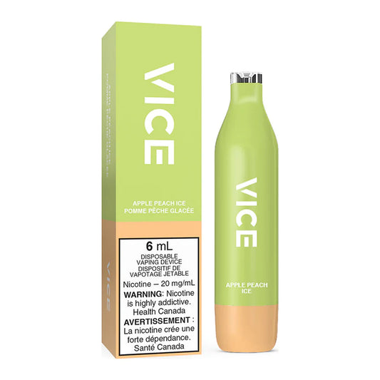 VICE 2500 DISPOSABLE - APPLE PEACH ICE | Buy Online | Best Vaping Experience | Long-Lasting Flavor & Performance