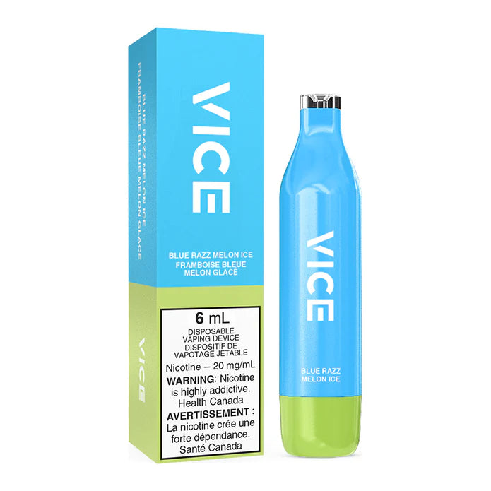 VICE 2500 DISPOSABLE - BLUE RAZZ MELON ICE | Buy Online | Best Vaping Experience | Long-Lasting Flavor & Performance