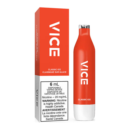 VICE 2500 DISPOSABLE - CLASSIC ICE | Buy Online | Best Vaping Experience | Long-Lasting Flavor & Performance