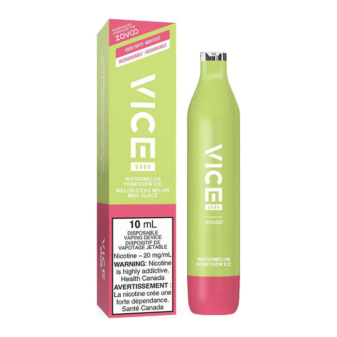 VICE 5500 DISPOSABLE - WATERMELON HONEYDEW ICE